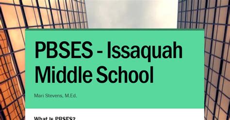 PBSES - Issaquah Middle School | Smore Newsletters