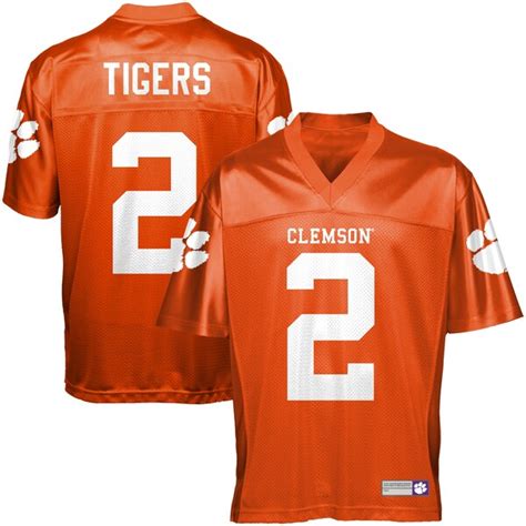 Clemson Tigers #2 Fan Football Jersey - Orange - Fanatics.com