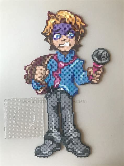 Finally finished this Senpai sprite from FNF : r/beadsprites