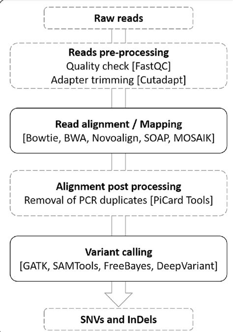 Schematic of the NGS data analysis pipeline | Download Scientific Diagram