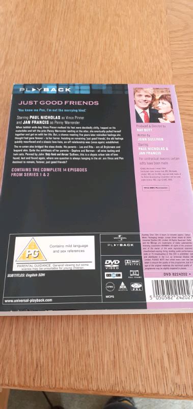 BBC TV sitcom Just Good Friends DVD Box set | in Lancing, West Sussex | Gumtree