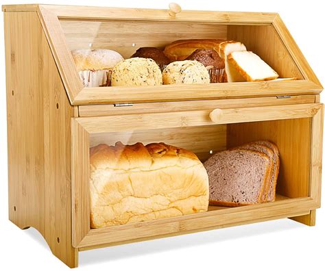 Top 10 Best Wooden Bread Boxes in 2023 - Bestlist