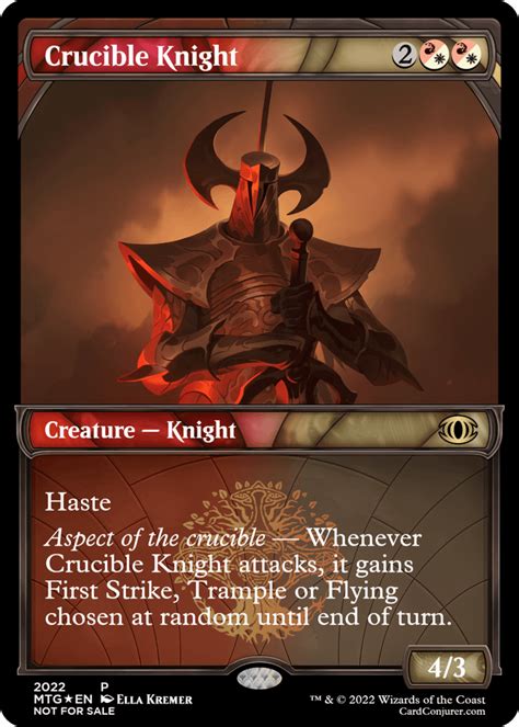 Crucible Knight : r/custommagic