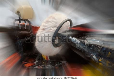 Deployed Airbag Stock Photo (Edit Now) 288203249