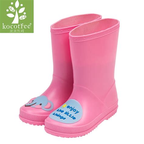 Kocotree children rain boots / candy colored rain boots kids, boys and ...