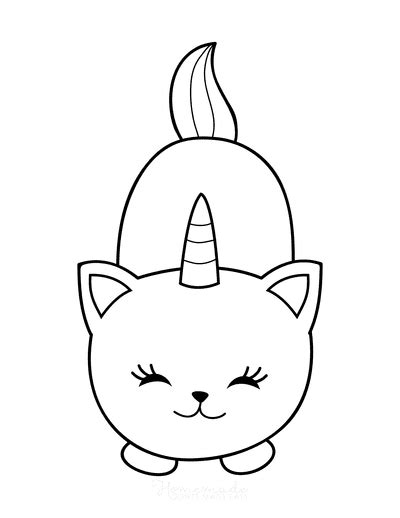 Free Cat Coloring Pages for Kids & Adults