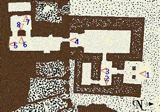 FLOOR PLAN OF THE TOMB OF NIANKHKHNUM AND KHNUMHOTEP