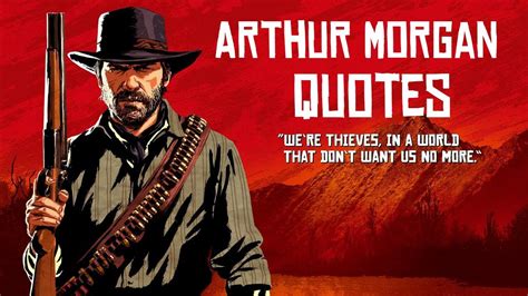 Arthur Morgan Quotes - Red Dead Redemption 2 - YouTube