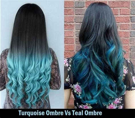 15 Perfect Examples of Teal Ombre Hair Colors To Try – Hairstyle Camp