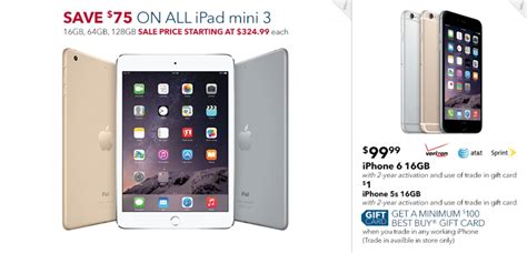 Best Buy's Black Friday sales include $100 discount for iPad Air 2, up ...