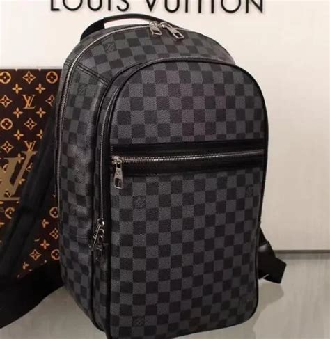 Buy Cheap Louis Vuitton AAA+ black Backpack #9106345 from AAAShirt.ru