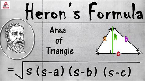 Heron's Formula, Proof and Example