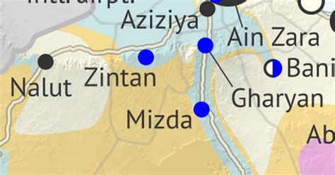 Libyan Civil War Map & Timeline - June 2019 (Subscription) - Political ...