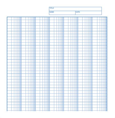 Free Printable Semi Log Graph Paper in PDF