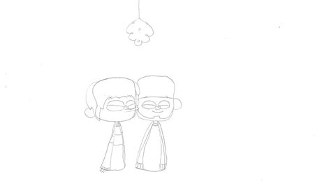 Mistletoe Kiss by Minniemouse2003 on DeviantArt