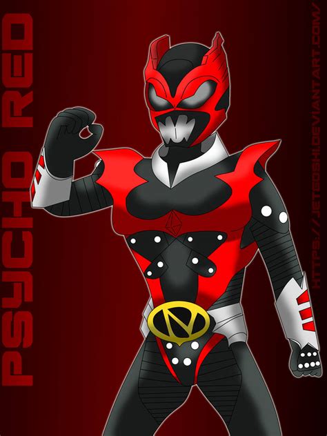 Psycho Red Ranger by Jetgoshi on DeviantArt