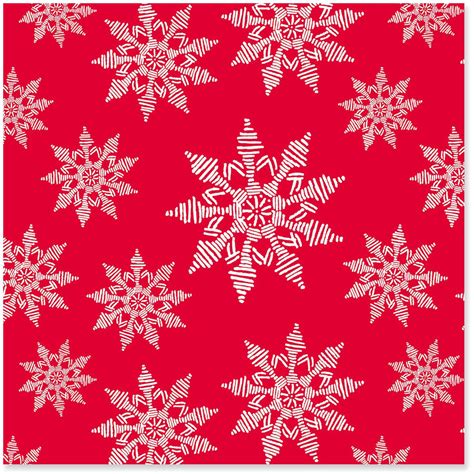 Snowflakes on Red Christmas Wrapping Paper Roll, 45 sq. ft. - Wrapping Paper - Hallmark