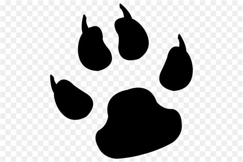 Dog Cougar Cat Paw Clip art - Tattoo Png Image png download - 600*600 ...