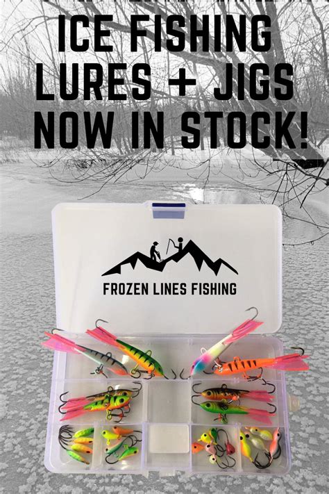 Frozen Lines Winter Ice Fishing Jigs + Lures - Now In Stock! | Ice fishing jigs, Ice fishing ...