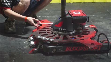 Battlebots Behind the Scenes - Bloodsport vs Beta Raw Footage! - YouTube