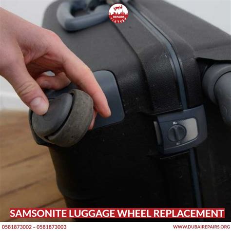 Samsonite luggage wheel replacement - 0581873003 - DR