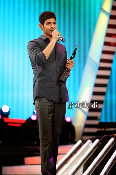 Mahesh Babu at 61st Idea Filmfare Awards | Chekodi.com - Telugu Cinema ...