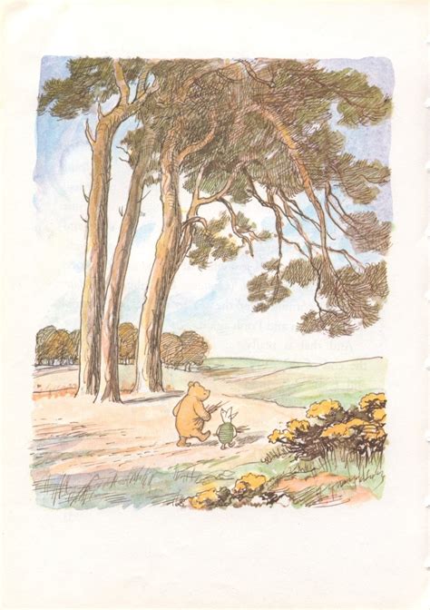 Original Vintage Illustration of Winnie the Pooh