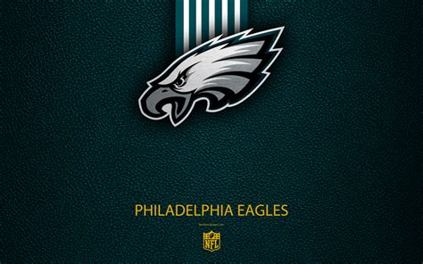 Download wallpapers Philadelphia Eagles, 4K, American football, logo ...