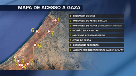 O que é a Faixa de Gaza? Entenda o que é o território motivo de disputa ...