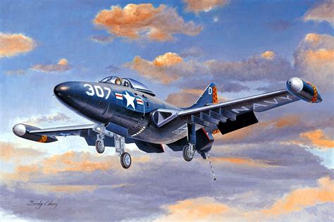 F9F Panther VF123 - Birdy Chang | Vietnam War Art | Pinterest | Aviation, Aircraft and Aviation art