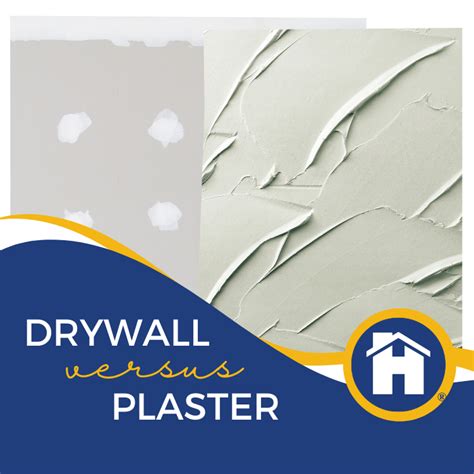 What’s the difference between drywall and plaster?