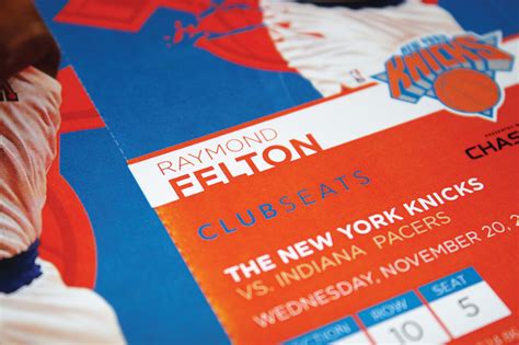 NY Knicks 2013-14 Season Tickets on Behance