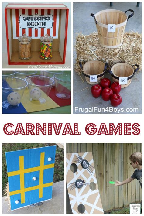 25+ Simple Carnival Games for Kids - Frugal Fun For Boys and Girls