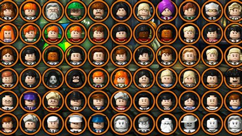 Harry Potter Characters Grid - Lego Harry Potter Years 1 4 All ...