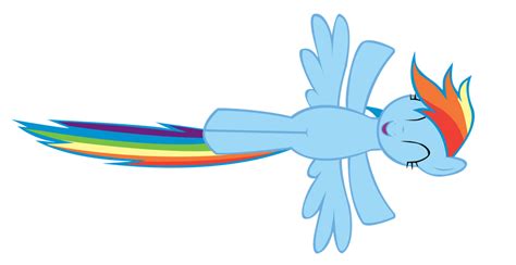 Rainbow Dash Flying Vector by TeenTrunks4 on DeviantArt