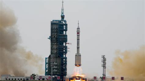 With first civilian astronaut, China launches new crew for its space ...