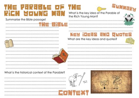 Parables of Jesus: Rich Young Man - Story, Themes, Importance and Context | Teaching Resources