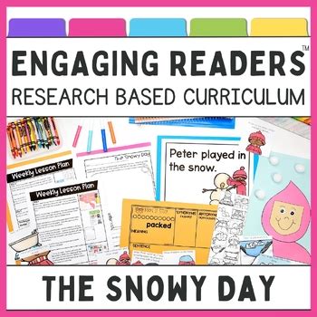 The Snowy Day Read Aloud Lessons and Comprehension Activities by Deanna ...