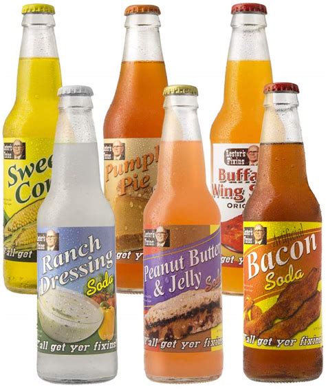 6 Delicious, Crazy Soda Flavors: Bacon Soda, Ranch Soda +More