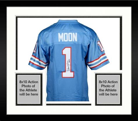 Autographed Warren Moon Oilers Jersey Fanatics Authentic COA Item ...