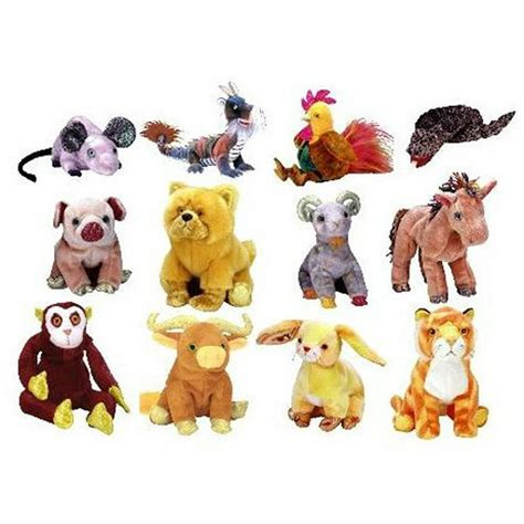 TY Beanie Babies - ZODIAC BEANIE BABIES ( Set of all 12 ) - Walmart.com - Walmart.com