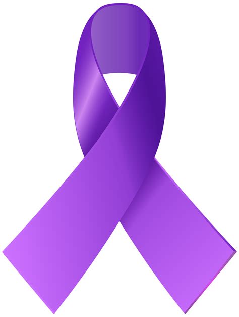 Purple Awareness Ribbon PNG Clip Art - Best WEB Clipart