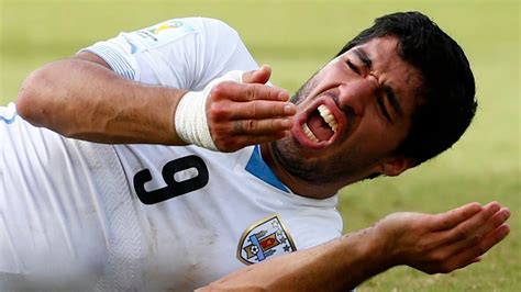 Luis Suarez, Uruguay striker, charged by FIFA for biting incident ...