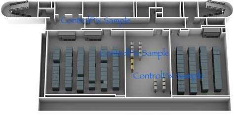 Floor plan, 3rdFloor Data Center, Terry – ControlPix Graphics