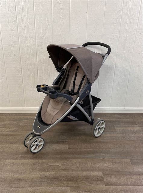 Chicco Viaro Quick-Fold Stroller, 2016, Graphite