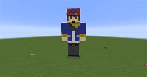 My skin statue Minecraft Map