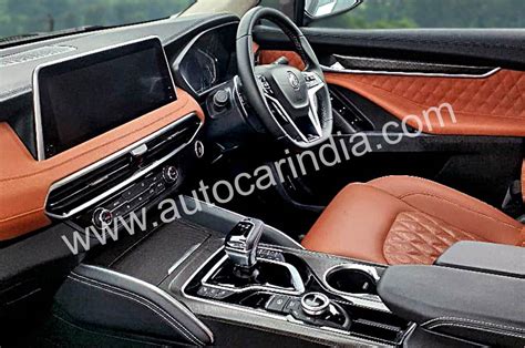 MG Gloster's Interior Revealed In Spy Pictures - New Cars And Bikes In ...