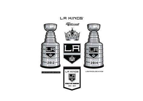 Los Angeles Kings Stanley Cup Collection Wall Decal | Shop Fathead® for ...