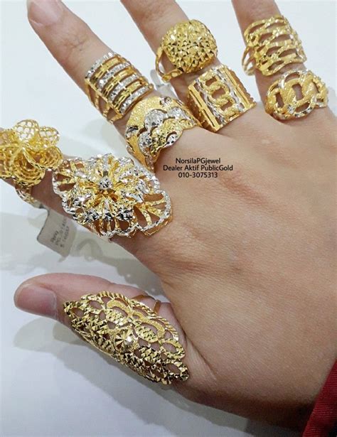 Contoh Model Cincin Emas 24 Karat