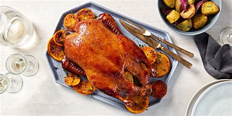 Glazed Roast Duck with Orange-Brandy Sauce - Safeway